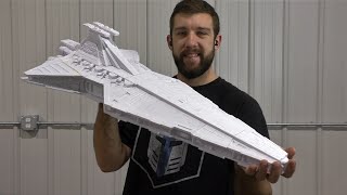 Assembling a 3 Long Venator Clone Wars Ship 3D Printed [upl. by Gianna]