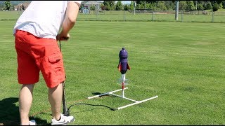 Making a Water Bottle Rocket Launcher  VQC [upl. by Ecnarwal]