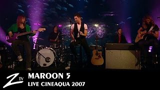 Maroon 5  Cineaqua  FULL LIVE HD [upl. by Namsu]