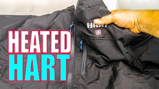 159  HART 20V Heated Jacket Review 3 HEAT ZONES [upl. by Utimer]