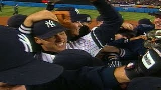 1999 WS Gm4 Yankees win 25th World Championship [upl. by Anetsirhc686]