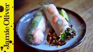 Vietnamese Summer Rolls  Uyen Luu [upl. by Llehcar304]