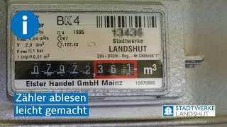 Zähler ablesen leicht gemacht [upl. by Isaacs]