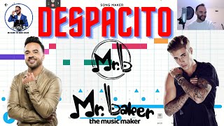 How to make DESPACITO on Chrome Music Lab [upl. by Enogitna]