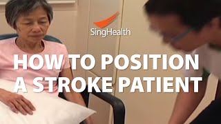 How To Position A Stroke Patient [upl. by Karlotte]