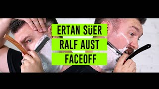 Best Beginner Straight Razor Shave FACEOFF Ertan Süer vs Ralf Aust [upl. by Sayce]