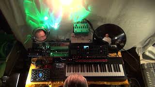 Locrian Sky  Korg Modwave MK 2 Module  Strymon Big Sky MX [upl. by Nanon266]