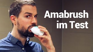 Zähneputzen in 10 Sekunden Amabrush im Test  Review [upl. by Jethro994]