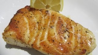 Seared SEA BASS in 15 minutes  How to cook SEA BASS demonstration [upl. by Accebber]