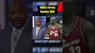 SHAQs Jersey Number QUIZ [upl. by Giustino793]