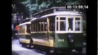 Streetcars in 1950s Washington DC [upl. by Naimaj441]