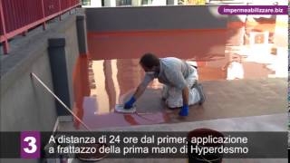 Hyperdesmo  Impermeabilizzare un terrazzo [upl. by Proulx]