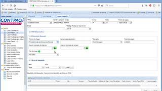 Crear un recibo de pago en Contpaqi CFDI en linea [upl. by Anertal113]