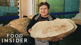 How Lavash Bread Is Made In Armenia [upl. by Duffy]