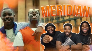 REACTING TO FRENCH RAP 🇫🇷 DAVE X TIAKOLA  MERIDIAN [upl. by Aicirtam]