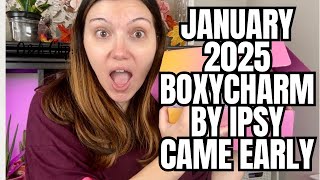 JANUARY 2025 BOXYCHARM BY IPSY UNBOXING  PR UNBOXING [upl. by Ernestus]