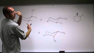 Cyclohexane Ring Systems  Cis or Trans Isomer 001 [upl. by Claman619]