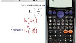 Logs Using your calculator [upl. by Asirb916]