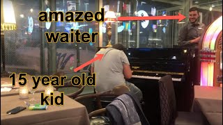 The guy who surprises everyone at that airport piano [upl. by Codi947]