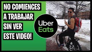 Como trabajar en uber 💰  Uber eats bicicleta 🚴  Ubereats como funciona 😵 [upl. by William]