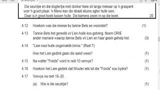 Graad 12 Afrikaans EAT  Lien Hersieningsoefening 2 [upl. by Emmerie]