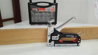 HOW TO USE STAPLER  NAILER [upl. by Viafore]