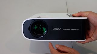 Yaber Pro V8 1080p Projector Review [upl. by Ninnette855]