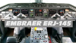 Embraer ERJ 145 cockpit in detail [upl. by Notnats]