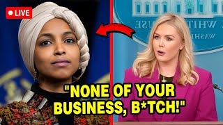 Karoline Leavitt DESTROYS Ilhan Omar on Live TV AGAIN [upl. by Eilis]