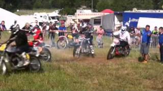 King of the Castle 2010 Vintage Motocross Farleigh Castle [upl. by Milewski511]