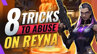 8 BEST Tips To SOLO Hard Carry as Reyna  Valorant [upl. by Naraa]