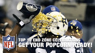 2 Terrell Owens Get Your Popcorn Ready  Top 10 End Zone Celebrations  NFL [upl. by Keare844]