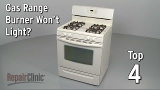 Top Reasons Gas Burner Won’t Light — Gas Range Troubleshooting [upl. by Uwkuhceki]