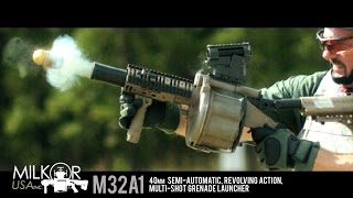 Six Times the Boom The Milkor M32A1 Grenade Launcher [upl. by Charlie]