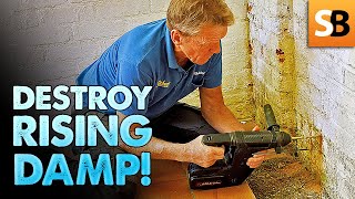 Easy DIY Solution to Treat Rising Damp in Walls [upl. by Uok]