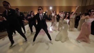 Uptown Funk Lapira Wedding Party Dance [upl. by Yeuh573]