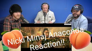 Nicki Minaj  Anaconda REACTION  OFFICE BLOKES REACT [upl. by Adlen906]