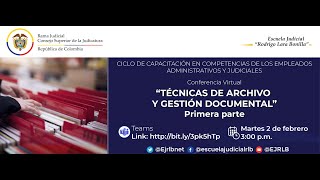 TÉCNICAS DE ARCHIVO Y GESTIÓN DOCUMENTAL  PRIMERA PARTE [upl. by Nnyltiak633]