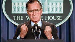 George HW Bush War Criminal CIA Spy Oil Tycoon Embodiment of US Elite [upl. by Anileva67]