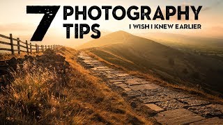 7 SIMPLE photography TIPS I wish I knew EARLIER [upl. by Charron]