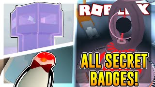 How to get all of the SECRET BADGES in INNOVATION ARCTIC BASE  Roblox [upl. by Jaffe]