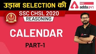 Calendar Part1  Reasoning for SSC CHSL  SSC Adda247 [upl. by Papke695]