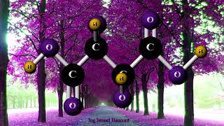 Tartaric Acid 3D Molecule Animation [upl. by Eellehs256]