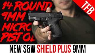 NEW Smith amp Wesson Shield Plus 14 Round MicroCompact Pistol [upl. by Ahsihat]