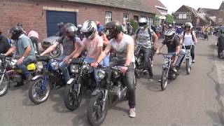 Oldtimer bromfietsen Merselo [upl. by Elem]