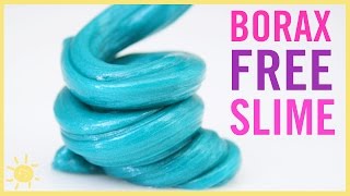 BEST Kid Friendly Slime NO Borax [upl. by Ledoux]