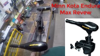 Minn Kota Product Review Endura Max 55 Trolling Motor [upl. by Tekcirk570]