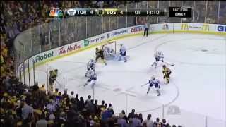 Patrice Bergeron Game 7 OT goal  handshakes  May 13 2013 [upl. by Atekin]