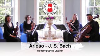 Arioso Johann Sebastian Bach Wedding String Quartet [upl. by Rodmur]