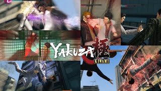 Yakuza Kiwami All Heat Actions [upl. by Onileva]